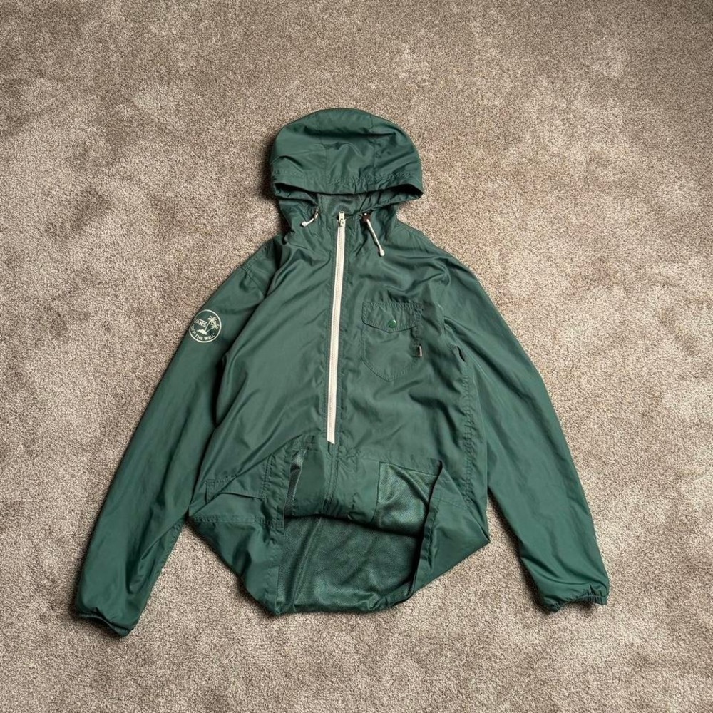 VANS GREEN LIGHTWEIGHT WINDBREAKER